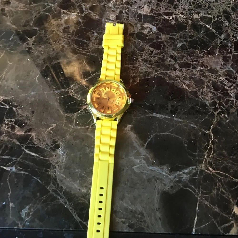 Yellow Rubber Watch!! - Picture 10 of 13